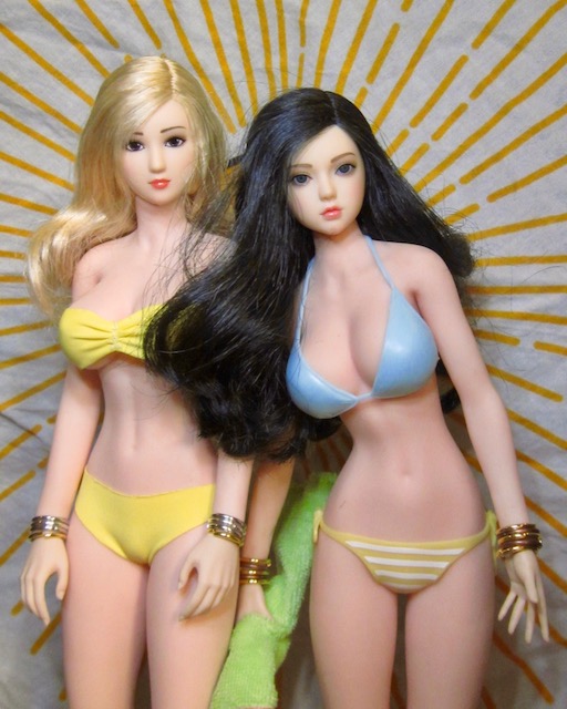 BODY COMPARISON: TBLeague Phicen Anime Bodies – S41 and S37 with Stock Head Sculpts Compare5