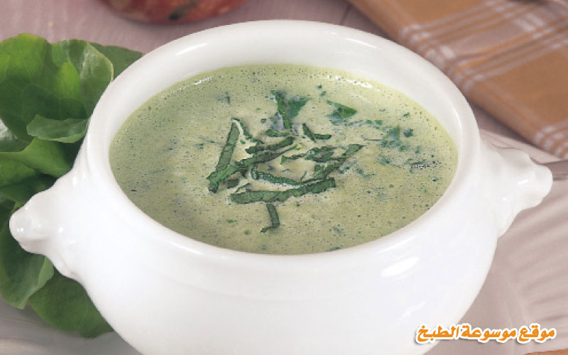 شوربة الخس How_to_make_a_recipe_for_Lettuce_soup