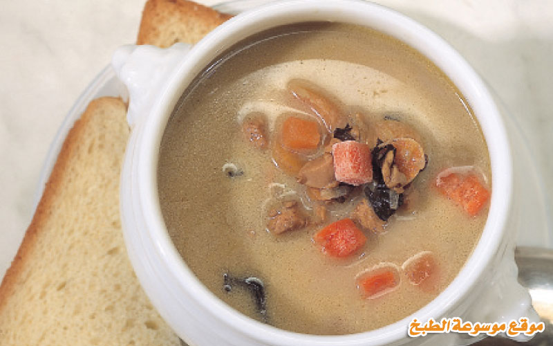 شوربة  الفطر How_to_make_a_recipe_for_mushroom_soup