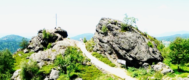 Der Wanderweg Bodenmaissilberbergausflugszielegipf