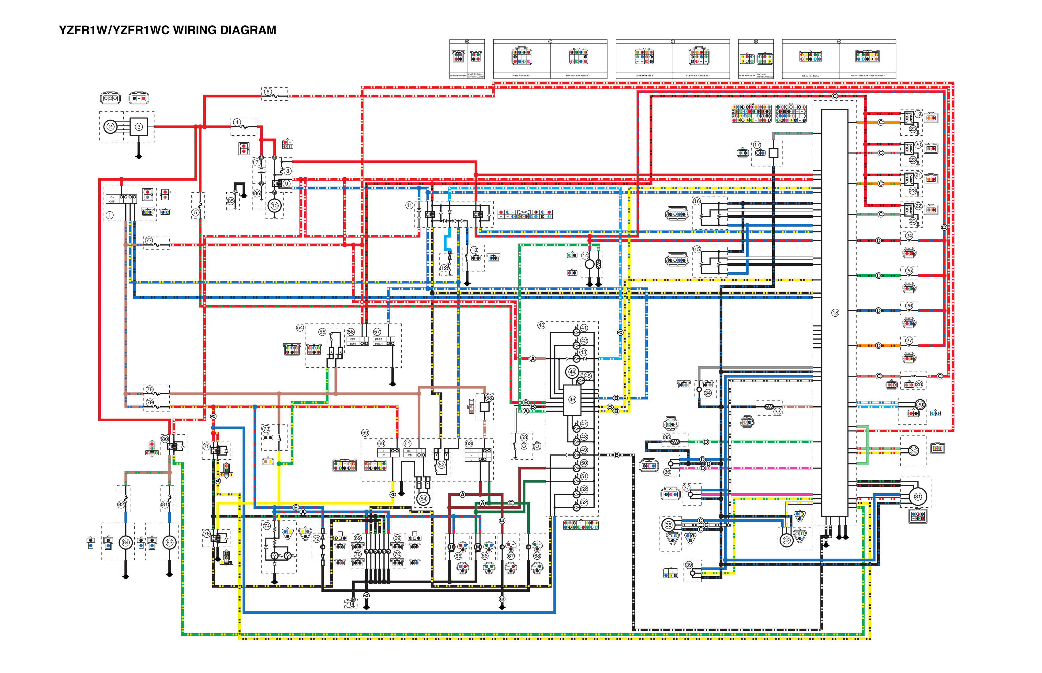 schéma électrique  R1_2006_wiring