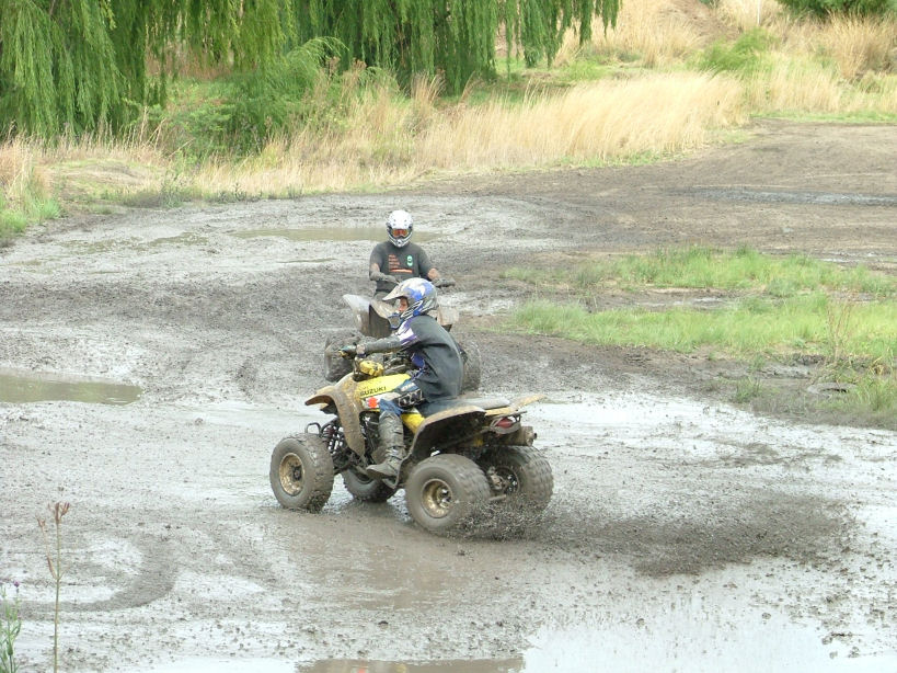 Quad / ATV 250_suzuki_in_the_mud