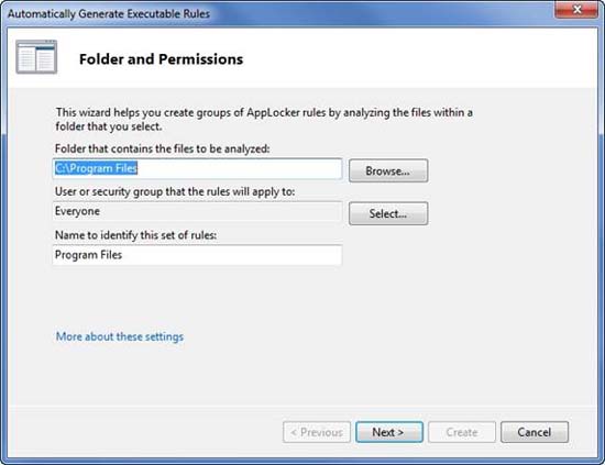 AppLocker của Windows 7 (Phần 5) AppLocker4