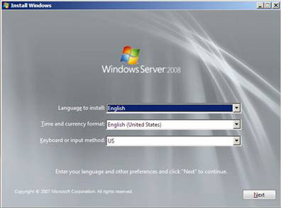 RAID và các bước chuẩn bị cho cài đặt Windows Server 2008 Windows-Server-2008-4
