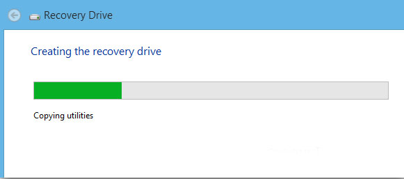 Hướng dẫn tạo ổ Flash phục hồi trên Windows 8 Recovery6