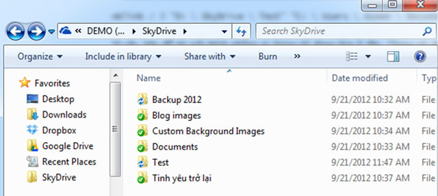 Đồng hộ hóa thư mục trên máy tính với Google Drive, Skydrive và Dropbox Dong-bo-3