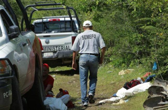 Matanza en México: Encuentran 43 cadáveres calcinados en una fosa común que podrían ser los de los estudiantes Mexico-normal-672xXx80