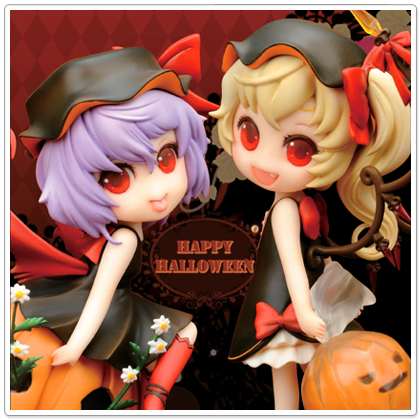 Remiilia Scarlet & Flandre Scarlet Helloween -Touhou Project- (Ques Q) Touhou_halloween_remi_flan_spparty_top