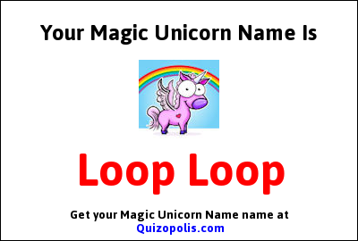 Magic Unicorn Name Generator