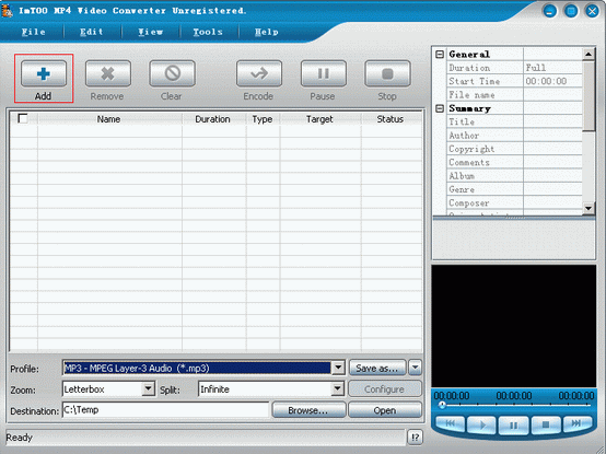 برنامج (ImTOO MPEG Encoder 3 عربي) لتحويل امتداد الفيديو ومقاطع الصوت How_to_convert_mp4_to_mp3