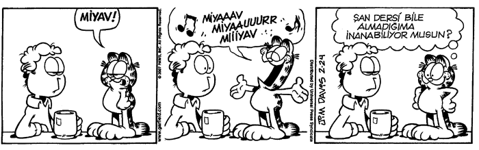 Karikatr Dnyas Garfield