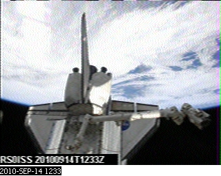 Transmissions SSTV depuis ISS...  Iss201009141233