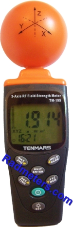 Tenmars TM-195 3-Axis RF meter