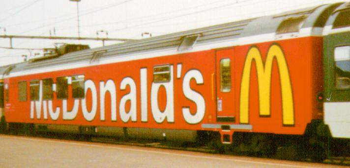 Le Train des Vignes McDonalds