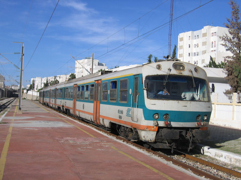 قطارات العالم العربي SNCFT_YZ-E-003_Monastir