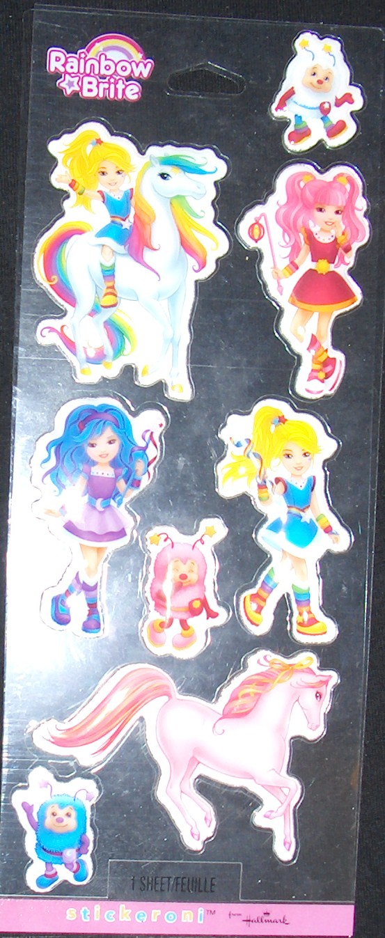 [PRODUITS DERIVES D.A.] Rainbow Brite Stickers