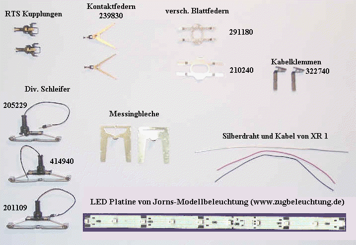 Eclairage pour voitures Märklin Einbau_LED_Platine_TeileXR1