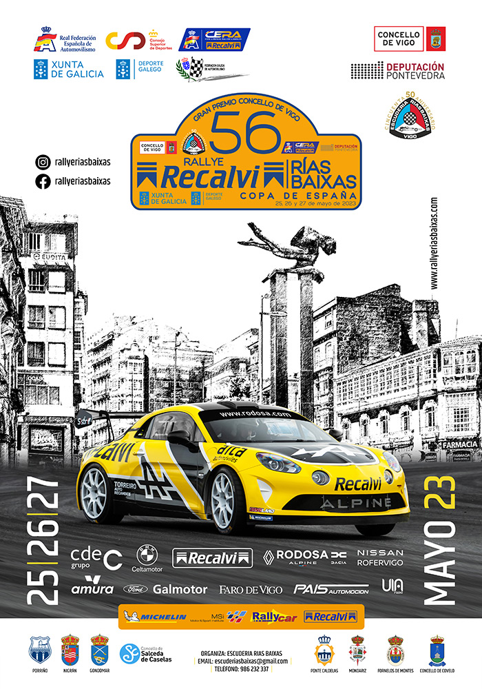 CERA Recalvi: Copa de España de Rallyes de Asfalto 2023 - Página 2 Cartel