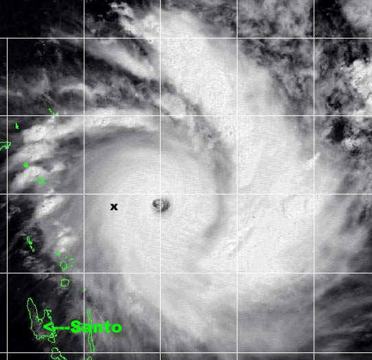 Ciclones tropicais notáveis Zoesat06