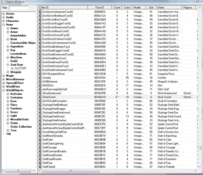 Changing a Weapon's Damage or Stats (Beginner) Skyrimcreationkitweapons