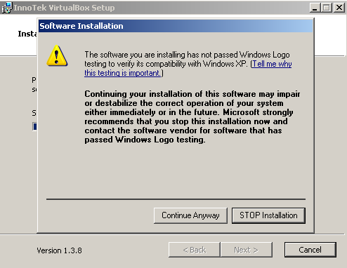 VMware ou VirtualBox 6