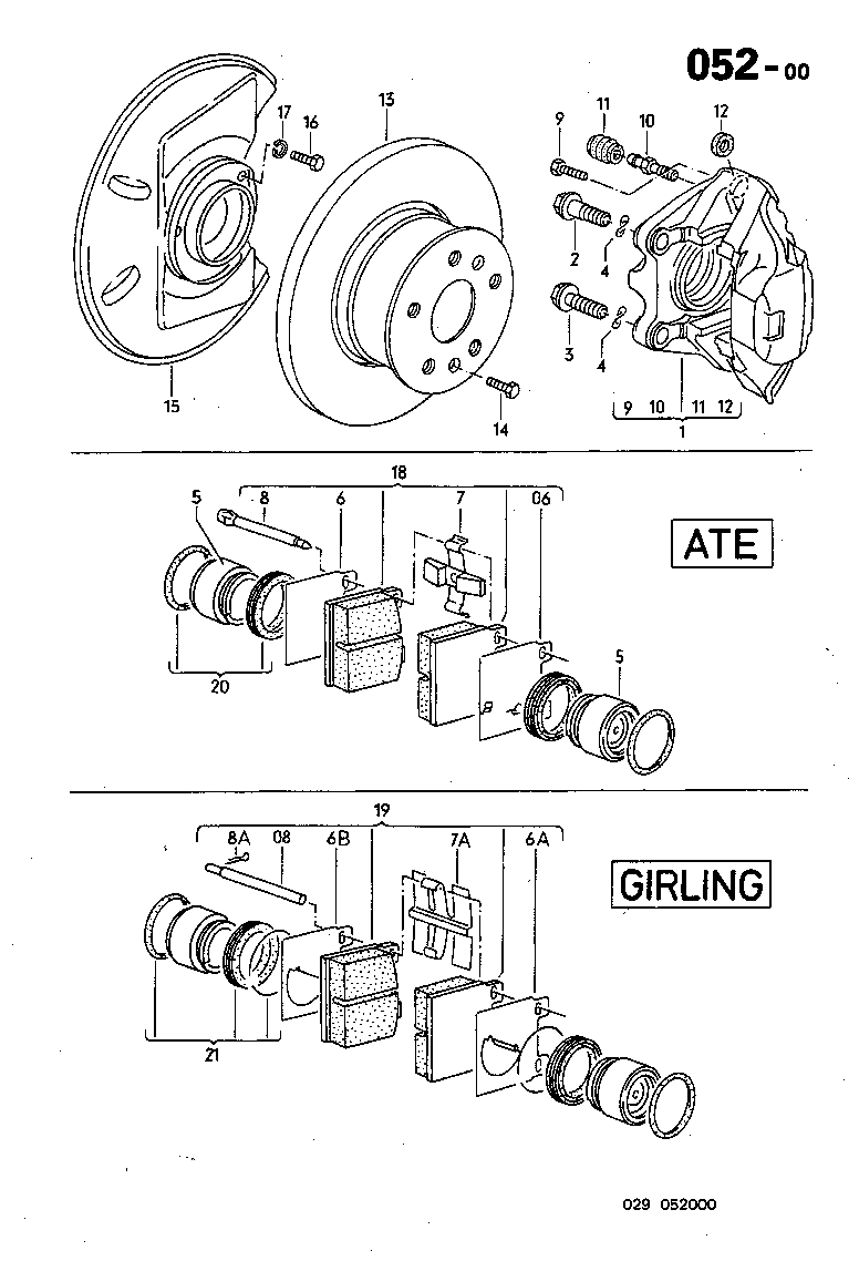 Una duda sobre frenos delanteros vw furgon. T205200