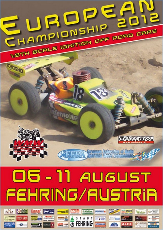 le championnat d'europe tt 1/8 CE-A-1-8-12