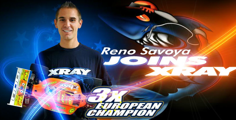 Renaud Savoya chez TeamXRAY. Reno-XRAY