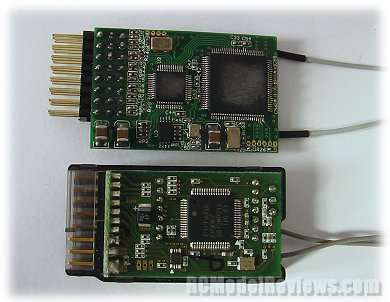 Estudio del Receptor TFR8 FASST compatible con FUTABA Tfr802