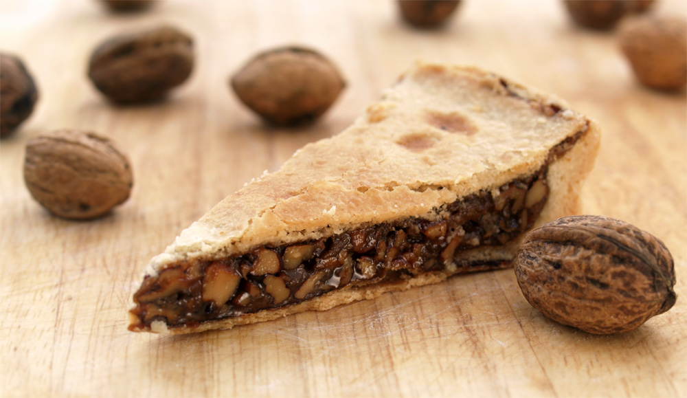 Walnut and honey tart Walnut-Tart