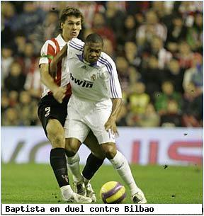 Victoire travaille sur le terrain de Bilbao 2007-2008-Liga-RM-Athletic