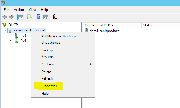 Step-By-Step: Kích hoạt tự động sao lưu DHCP Server Dhcpbk2