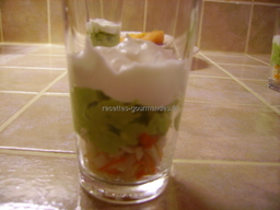 verrines, avocat,saumon fromage frais surimi Verrines-crabe-avocat-0045-3