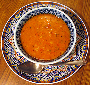 وصفة للمعدة  طبيعية وسهلة  Harira-aux-pois-chiches-et-riz