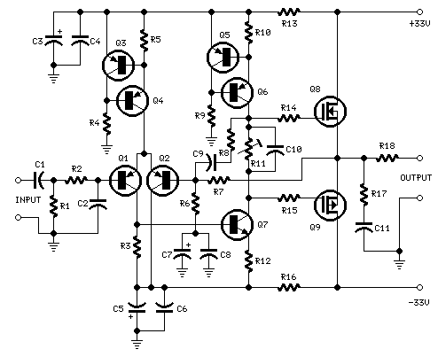 25 Watt MosFet Audio Amplifier Amp25