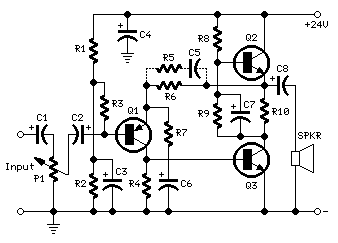 3 - 5 Watt Class-A Audio Amplifier Amp3