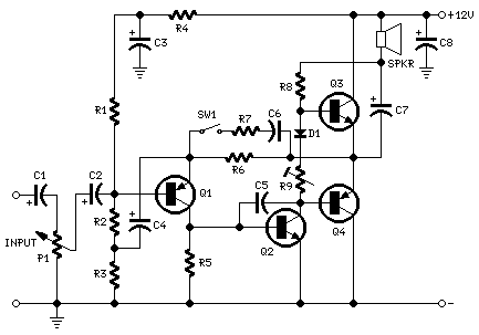 Mini-box 2W Amplifier Ampbox