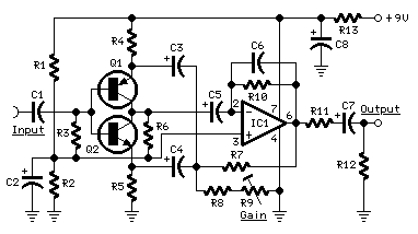 Portable Mixer InputAmp