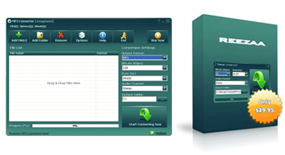 حصريا برنامج تحويل الصوتيات المثير MP3 Converter V4 ومفعل Screenshot