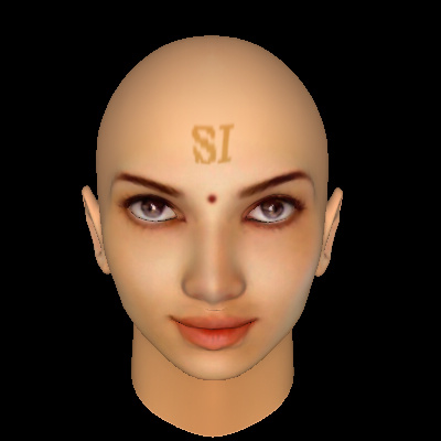 بنك الوجوه لبرنامج FaceGen Modeler Fg_AishwaryaRai_02