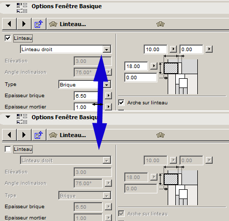  [ ARCHICAD-OBJETS GDL ] Script Interface - Activé ou Désactivé (Grisé)  des options Interface_02