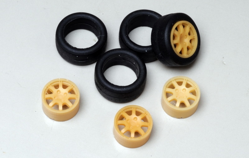 Accessoires pour autos 1/43e 43pts