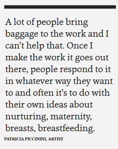 The Transhumanist Freakshow Art of Patricia Piccinini  Piccinini-quote