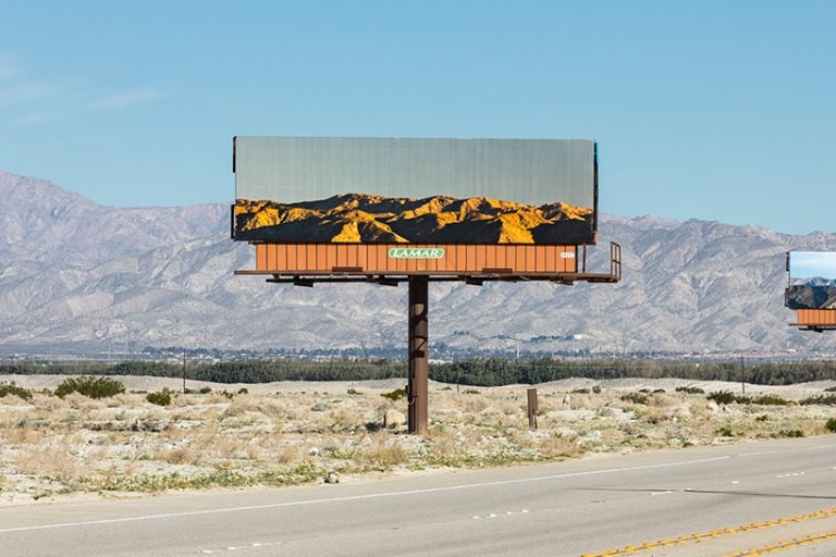 Artist Replaces Billboards With Photos Of The Landscapes They’re Blocking  Desert-X-Billboards-Landscapes-They-Block-3-1-768x512