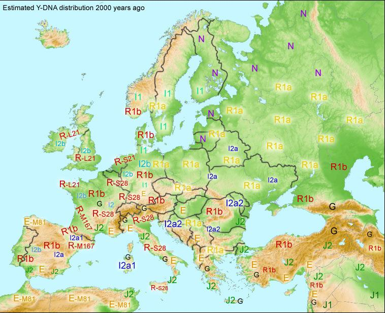 The Genetic Legacy of the Germanic People Estimated-Y-DNA-distribution-2000BCE