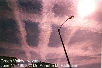 Chemtrails foto's Chemtrails