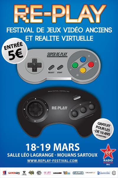 RE-PLAY #6 du 18 au 19 mars 2017 dans le 06 AfficheRE-PLAY_2017-20170221_72dpi