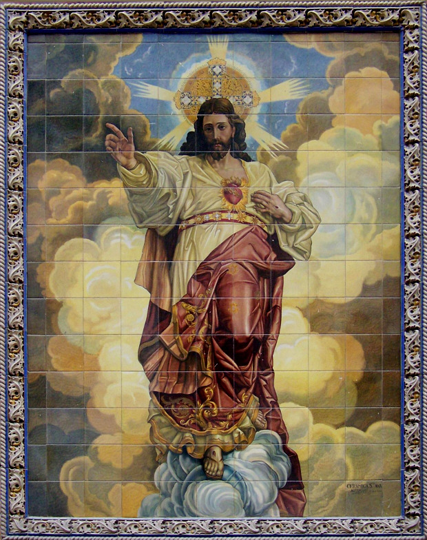 Iconografía del Sagrado Corazón de Jesús 0046B