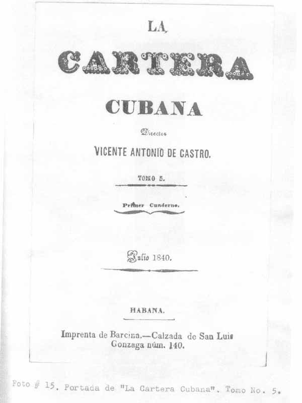 Dr. Vicente Antonio de Castro. Introducción de la anestesia en Cuba Image0004