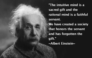 Rh negative facts and fiction – truth and contradictions Intuition-einstein-300x190